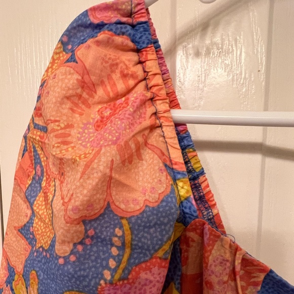 Olivaceous size small floral summery mini dress. - Picture 7 of 7